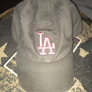 Gray LA Cap